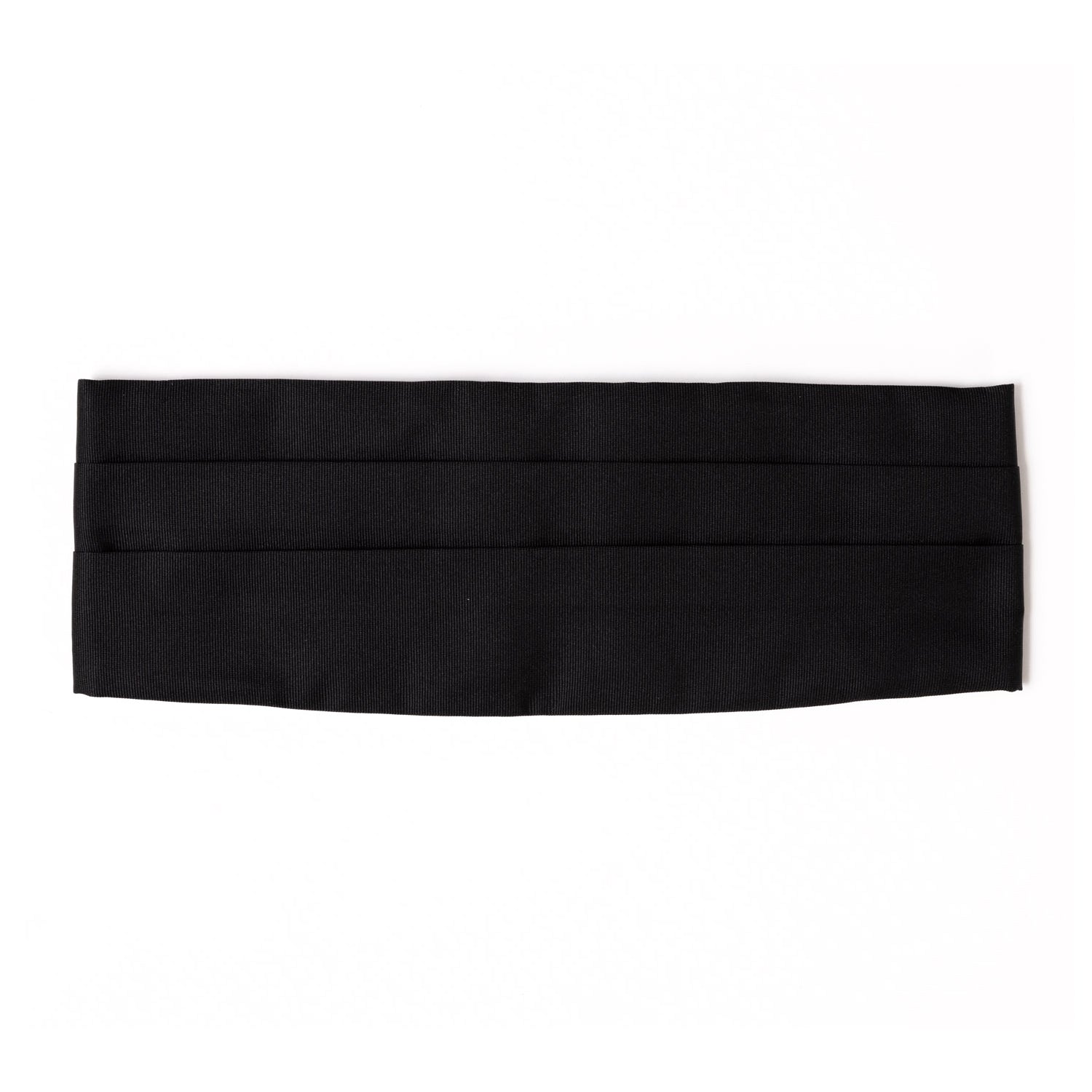 Exclusively for Michael Jondral: Black Cummerbund made of pure Grosgrain Silk